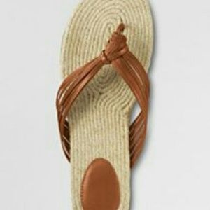 Lands End Espadrille sandal